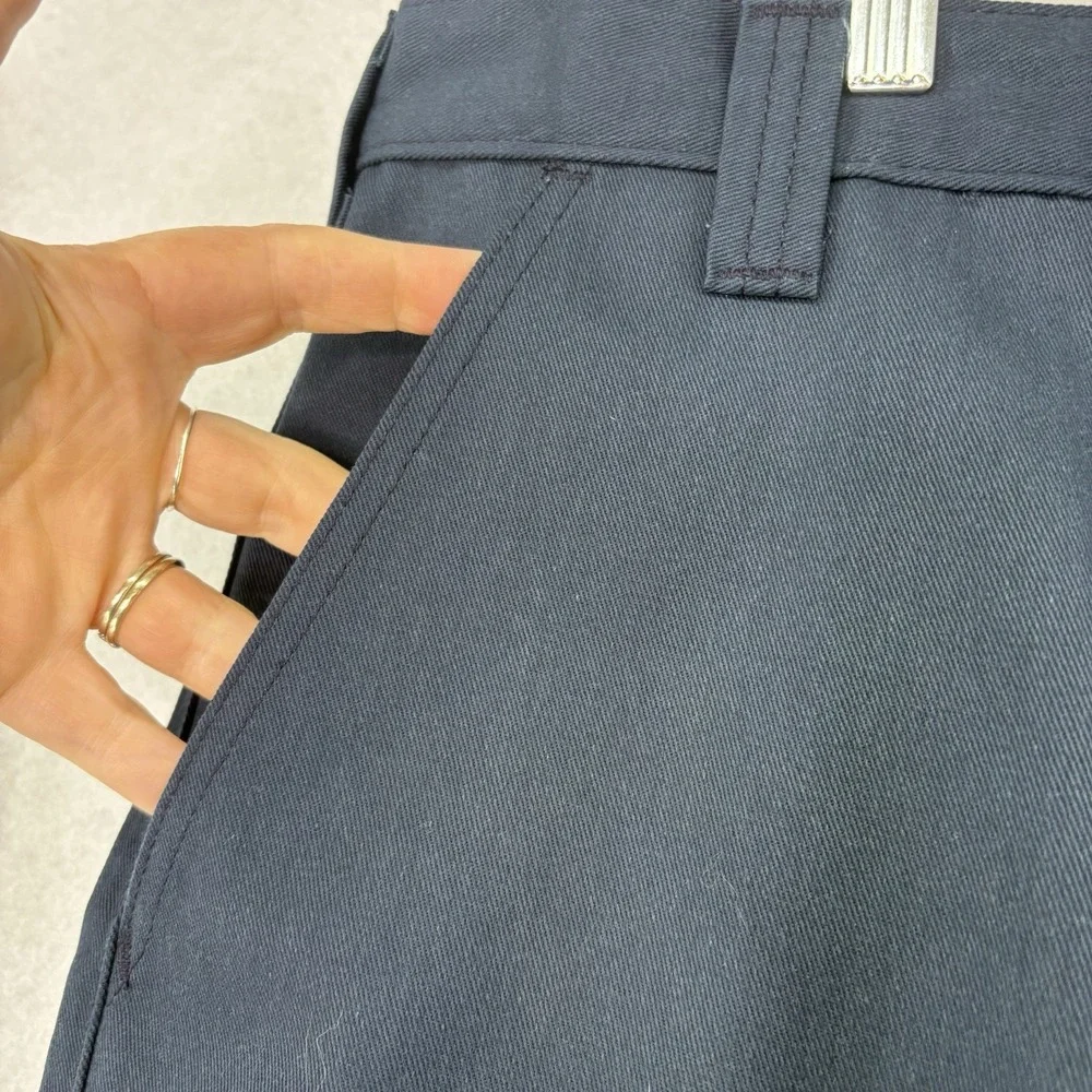 Carhartt Canvas Work Shorts‎ Mens Sz 42 Navy Blue Relaxed Fit Utility Rugged